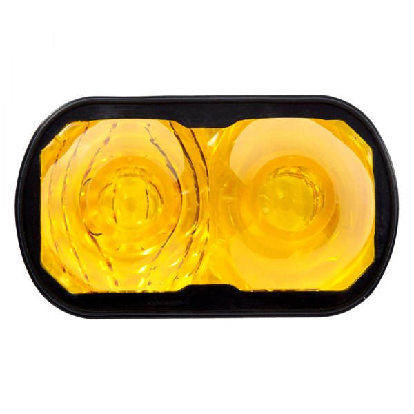Diode Dynamics® - 2" Rectangular Yellow Polycarbonate Combo Beam Lens for Stage Series