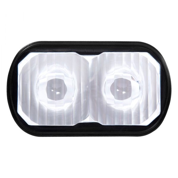 Diode Dynamics® - 2" Rectangular Clear Polycarbonate Driving Beam Lens for Stage Series