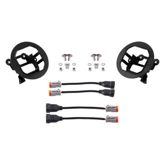 Diode Dynamics® - Stage Series Type OB Black Fog Light Location Mounts for 3" LED Lights