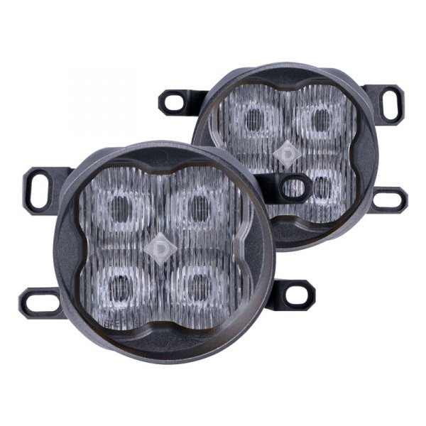 Diode Dynamics® - Fog Light Location Stage Sport Series Type CGX 3" 2x14.5W Round Fog Beam LED Light Kit