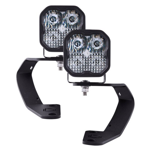 Diode Dynamics® - Hood Ditch Stage Pro Series 3" 2x36W Combo Beam LED Light Kit