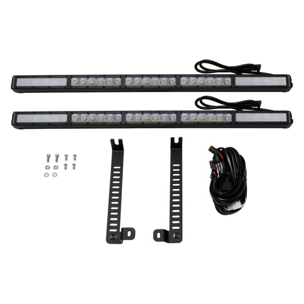 Diode Dynamics® - Lower Grille Opening Stage Series Stealth 30" 2x137.2W Combo Beam LED Light Bar Kit