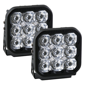 Diode Dynamics® - Stage Pro Series 5" 90W Square LED Lights