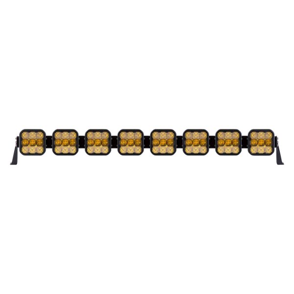 Diode Dynamics® - Windshield Frame CrossLink Sport 8-Pod 50" 320W Combo Beam Yellow LED Light Bar Kit