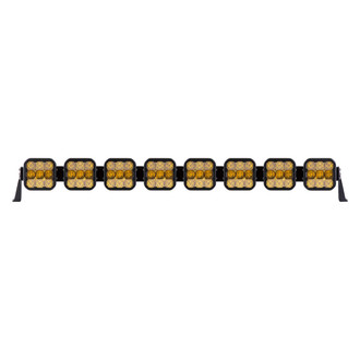 Diode Dynamics® - Windshield Frame Mounted CrossLink Sport 8-Pod 50" 320W Combo Beam Yellow LED Light Bar Kit