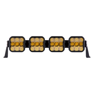 Diode Dynamics® - Grille Mounted CrossLink Sport 4-Pod 25" 160W Combo Beam Yellow LED Light Bar Kit