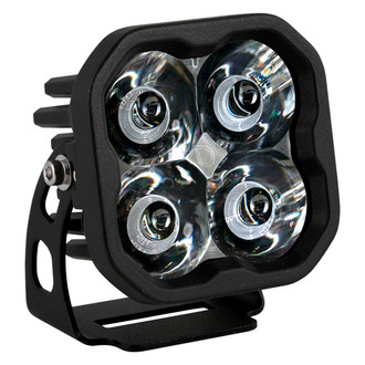 Diode Dynamics® - Stage Sport Series Standard 3" 14.5W Square Spot Beam LED Light, With Amber Backlight