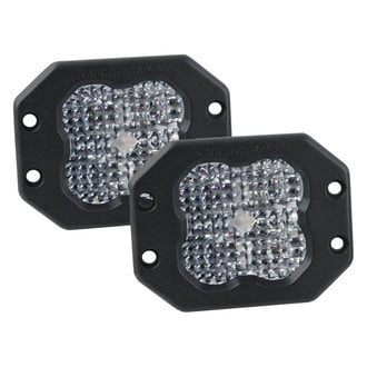 Diode Dynamics® - Stage Pro Series Flush Mount 3" 36W Square LED Lights