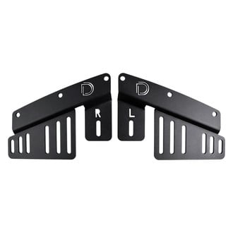 Diode Dynamics® - Black Fog Light Location Mounting Kit for Two SS3 or SSC2 LED Lights