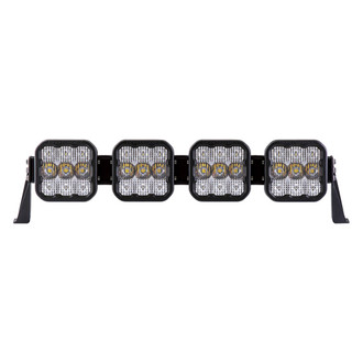 Diode Dynamics® - Grille Mounted CrossLink Pro 4-Pod 25" 360W Combo Beam LED Light Bar Kit