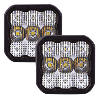 Diode Dynamics® - Front Bumper Mounted Stage Pro Series 5" 2x90W Square Driving Beam LED Light Kit
