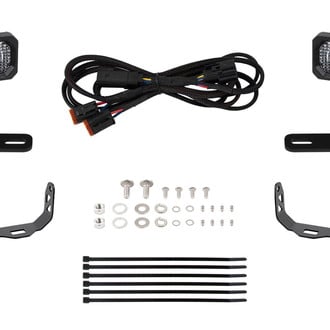 Diode Dynamics® - Stage Series Black LED 2" C2 2.0 Sport Reverse Light Kit