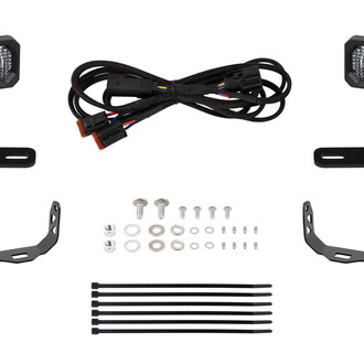 Diode Dynamics® - Stage Series Black LED 2" C2 2.0 Pro Reverse Light Kit