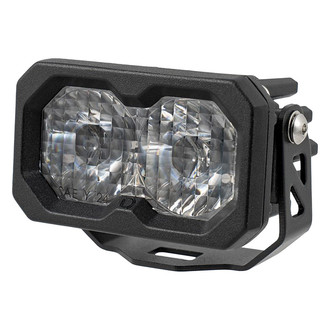 Diode Dynamics® - C2 Pro Standard Series 2" 25.6W Driving Beam LED Light, with Amber Backlight