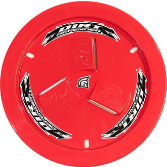 Dirt Defender® - Vortex 15" Vented Red Wheel Cover