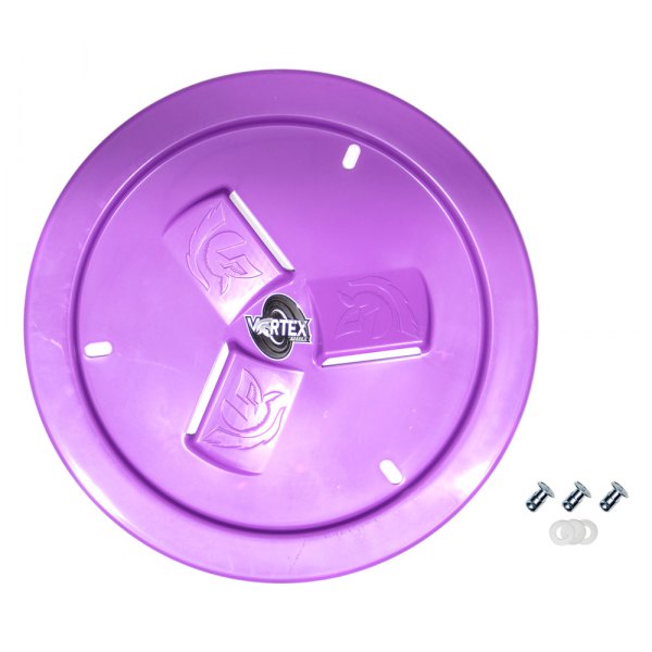 Dirt Defender® - Vortex 15" Vented Purple Wheel Cover