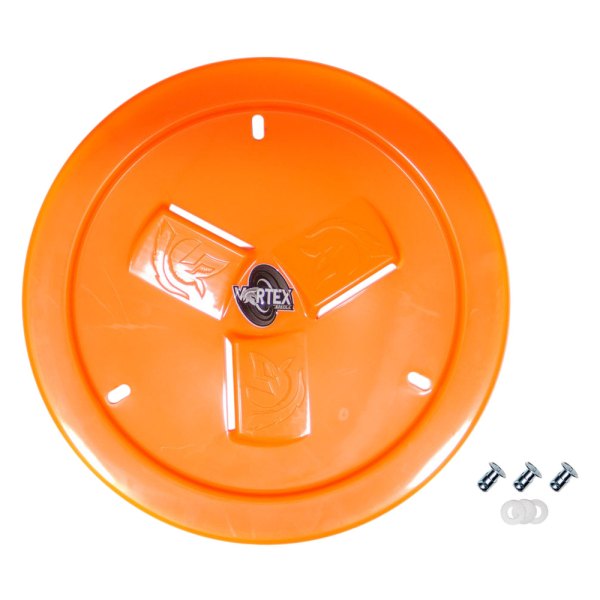 Dirt Defender® - Vortex 15" Vented Neon Orange Wheel Cover