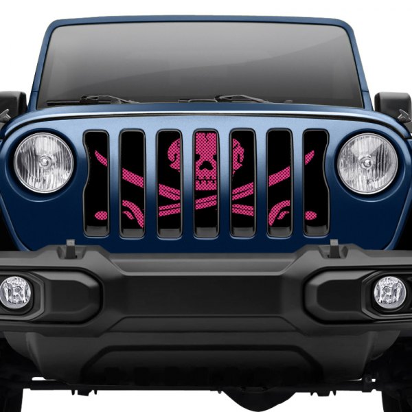 Dirty Acres Jeep Wrangler 2021 1 Pc Pirat Style Perforated Main Grille