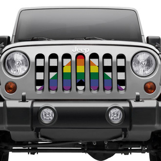 Dirty Acres® - 1-Pc Pride Style Perforated Main Grille
