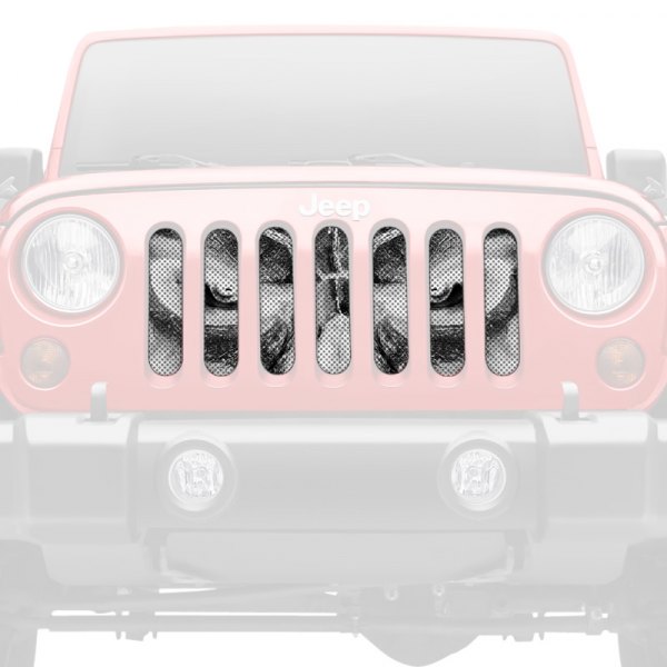 Dirty Acres® - 1-Pc Always Watching Style Perforated Main Grille