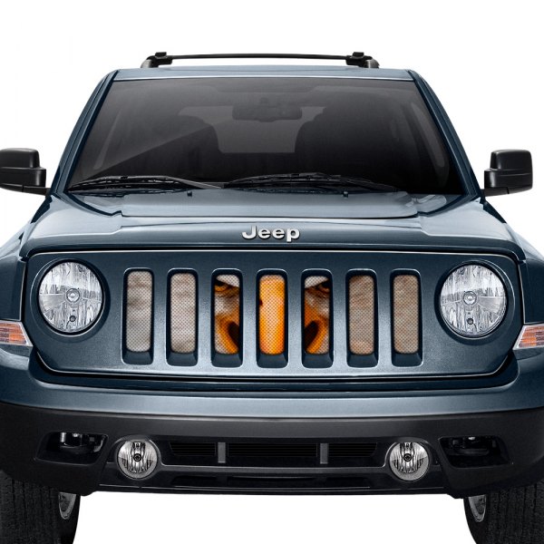Dirty Acres® - 1-Pc American Eagle Style Perforated Main Grille