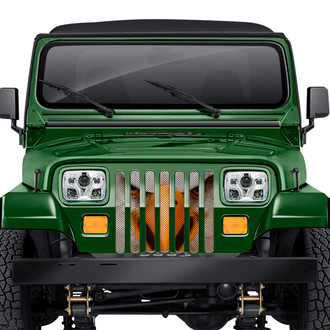 Dirty Acres® - 1-Pc American Eagle Style Perforated Main Grille