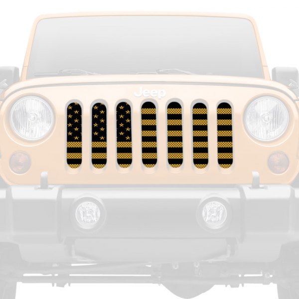 Dirty Acres® - 1-Pc USA Amp'd Style Perforated Main Grille