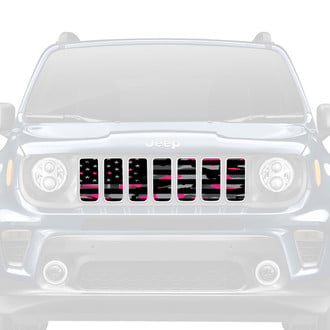 Dirty Acres® - 1-Pc American Pink Camo Style Perforated Main Grille