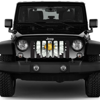 Dirty Acres® - 1-Pc Artsy Daisy Style Perforated Main Grille