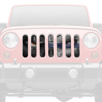 Dirty Acres® - 1-Pc Angry Texan BTB Style Perforated Main Grille