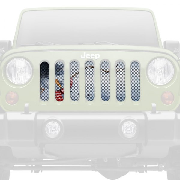 Dirty Acres® - 1-Pc "Baby, It's Cold" Style Perforated Main Grille