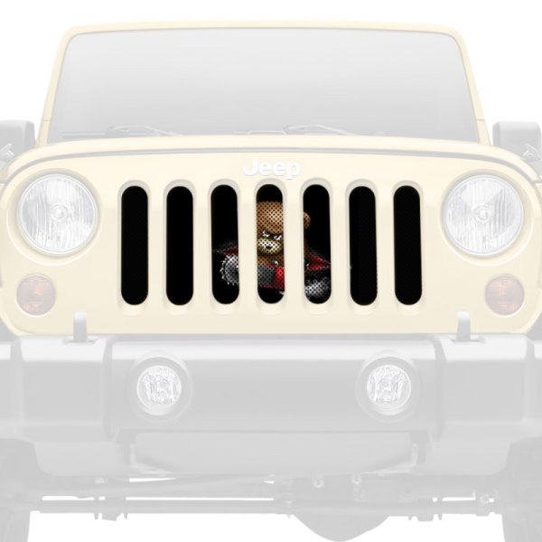 Dirty Acres® - 1-Pc Beary Scary Style Perforated Main Grille