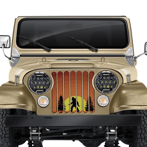 Dirty Acres® - 1-Pc Bigfoot Sunset Style Perforated Main Grille