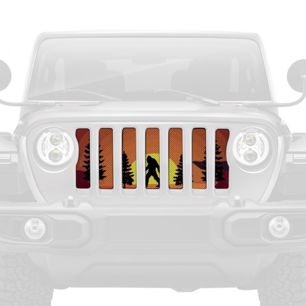 Dirty Acres® - 1-Pc Bigfoot Sunset Style Perforated Main Grille