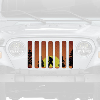 Dirty Acres® - 1-Pc Bigfoot Sunset Style Perforated Main Grille