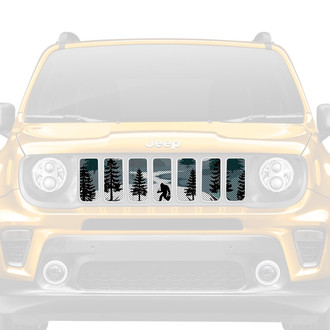 Dirty Acres® - 1-Pc FisherFoot Bigfoot Style Perforated Main Grille