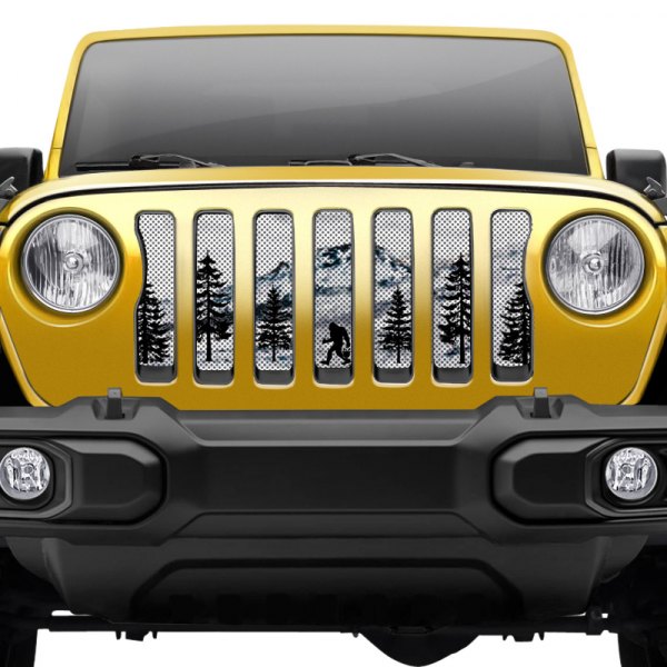 Dirty Acres® - 1-Pc FisherFoot Colorado Bigfoot Style Perforated Main Grille