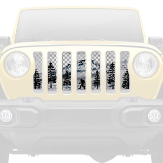 Dirty Acres® - 1-Pc FisherFoot Colorado Bigfoot Style Perforated Main Grille