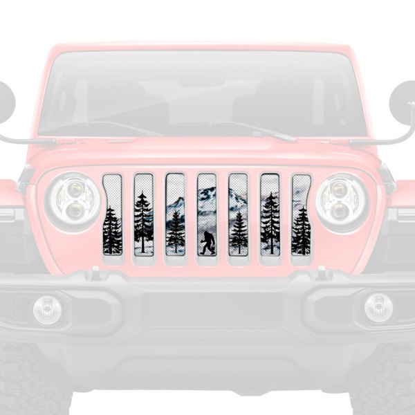 Dirty Acres® - 1-Pc FisherFoot Colorado Bigfoot Style Perforated Main Grille