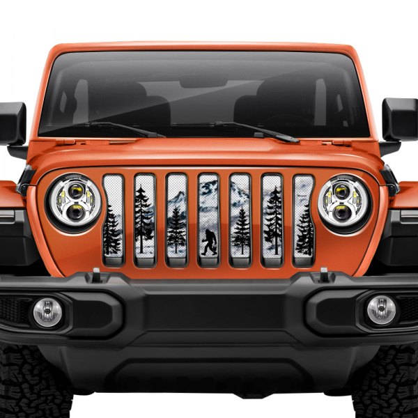 Dirty Acres® - 1-Pc FisherFoot Colorado Bigfoot Style Perforated Main Grille