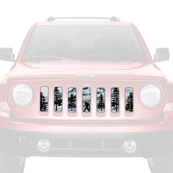 Dirty Acres® - 1-Pc FisherFoot Colorado Bigfoot Style Perforated Main Grille