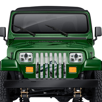 Dirty Acres® - 1-Pc BigFoot Style Perforated Main Grille