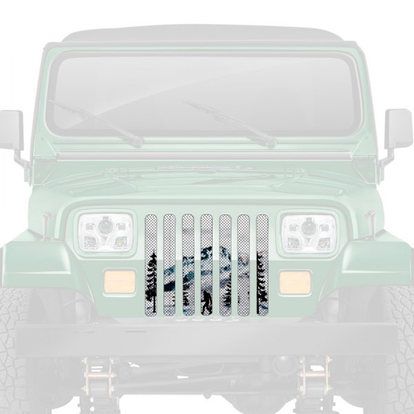 Dirty Acres® - 1-Pc FisherFoot Colorado Bigfoot Style Perforated Main Grille