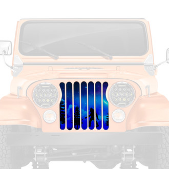 Dirty Acres® - 1-Pc Bigfoot Dreamland Moon Style Perforated Main Grille