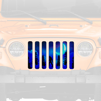 Dirty Acres® - 1-Pc Bigfoot Dreamland Moon Style Perforated Main Grille
