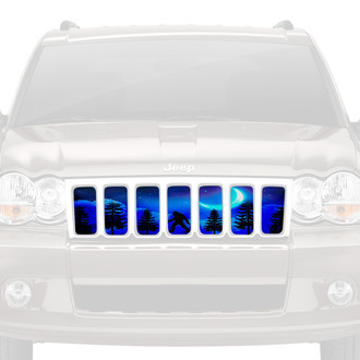 Dirty Acres® - 1-Pc Bigfoot Dreamland Moon Style Perforated Main Grille
