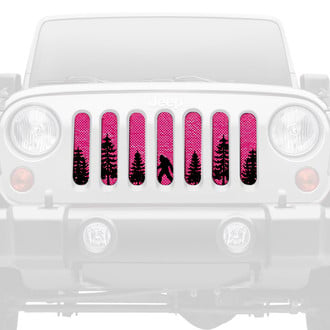 Dirty Acres® - 1-Pc Bigfoot Style Perforated Main Grille