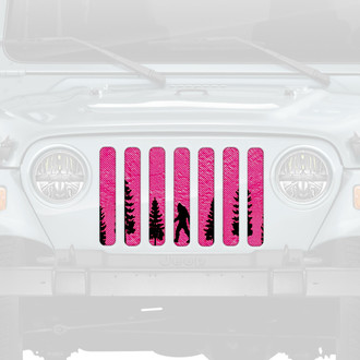 Dirty Acres® - 1-Pc Bigfoot Style Perforated Main Grille