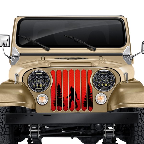 Dirty Acres® - 1-Pc Bigfoot Style Perforated Main Grille