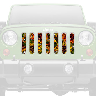 Dirty Acres® - 1-Pc Bold Sunflower Style Perforated Main Grille